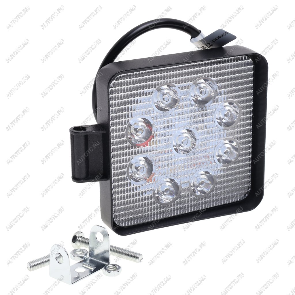 519 р. Фара рабочего света 120x105x21мм 27Вт (9 светодиодов) IP67 Allroad LUMEN LUMEN alr27wsf  с доставкой в г. Керчь