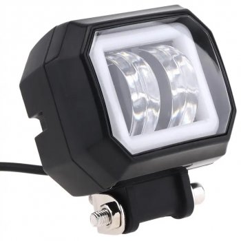 2 199 р. Фара рабочего света 74x65x55мм 20Вт с ДХО (к-т 2шт.) IP67 Allroad LUMEN LUMEN alr-af20ws  с доставкой в г. Керчь. Увеличить фотографию 3