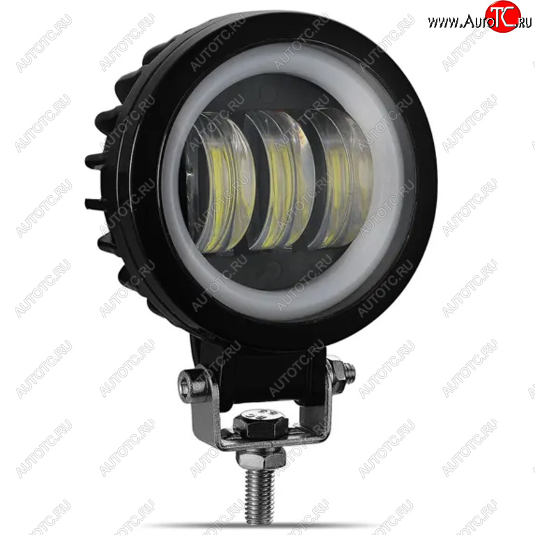 2 889 р. Фара рабочего света 74x65x55мм 30Вт с ДХО (к-т 2шт.) IP67 Allroad LUMEN LUMEN alr-af30wr  с доставкой в г. Керчь