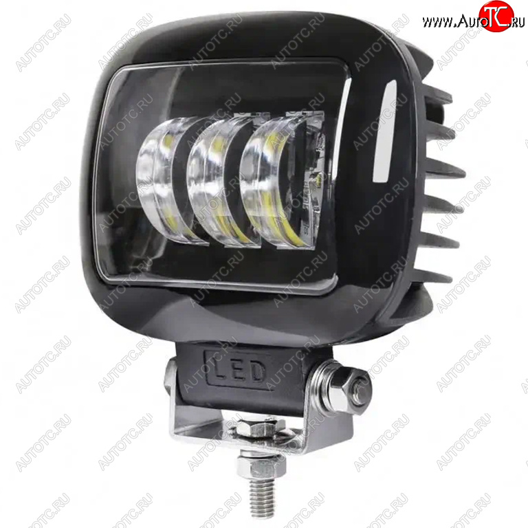 2 349 р. Фара рабочего света 80x65x55мм 30Вт (к-т 2шт.) IP67 Allroad LUMEN LUMEN alr-af30ws  с доставкой в г. Керчь