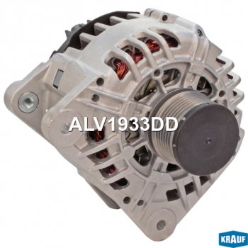 21 349 р. Генератор RENAULT Duster (10-) NISSAN Qashqai (06-) (1.5DCI) 14В 150А KRAUF KRAUF alv1933dd  с доставкой в г. Керчь. Увеличить фотографию 1