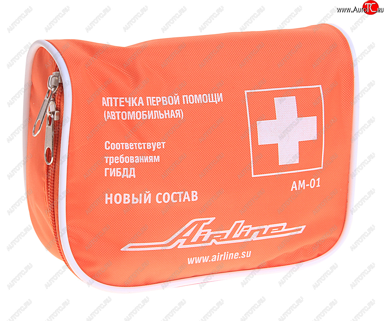 729 р. Аптечка автомобильная ГОСТ AIRLINE AIRLINE am-01  с доставкой в г. Керчь