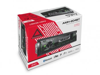 2 499 р. Магнитола автомобильная 1DIN AURA AURA amh-204bt AURA amh-204bt  с доставкой в г. Керчь. Увеличить фотографию 5