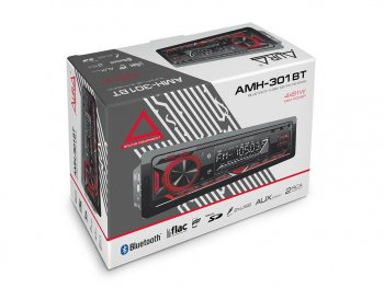 2 789 р. Магнитола автомобильная 1DIN AURA AURA amh-301bt  с доставкой в г. Керчь. Увеличить фотографию 2