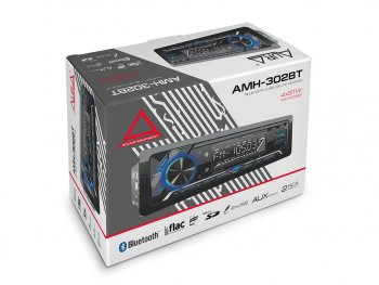 2 789 р. Магнитола автомобильная 1DIN AURA AURA amh-302bt  с доставкой в г. Керчь. Увеличить фотографию 2
