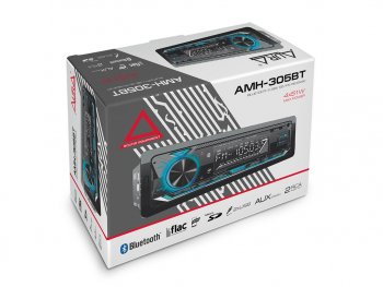 2 789 р. Магнитола автомобильная 1DIN AURA AURA amh-305bt AURA amh-305bt  с доставкой в г. Керчь. Увеличить фотографию 2
