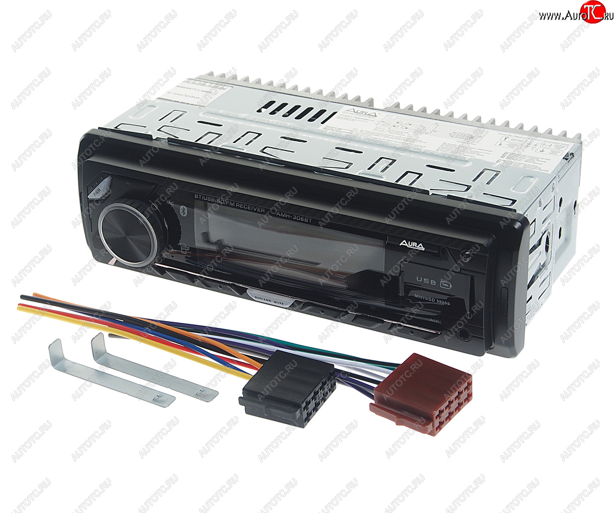 2 789 р. Магнитола автомобильная 1DIN AURA AURA amh-306bt AURA amh-306bt  с доставкой в г. Керчь