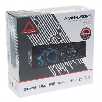 4 999 р. Магнитола автомобильная 1DIN AURA AURA amh-550ps  с доставкой в г. Керчь. Увеличить фотографию 5