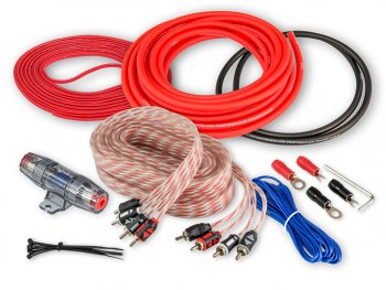 2 689 р. Набор для установки усилителя AURA AURA amp-2408  с доставкой в г. Керчь. Увеличить фотографию 4