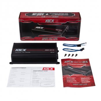 12 899 р. Усилитель автомобильный 4х150Вт KICX KICX angry ant d4  с доставкой в г. Керчь. Увеличить фотографию 7
