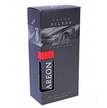 829 р. Ароматизатор спрей (серебряный) Perfume премиум AREON AREON ap01  с доставкой в г. Керчь. Увеличить фотографию 1