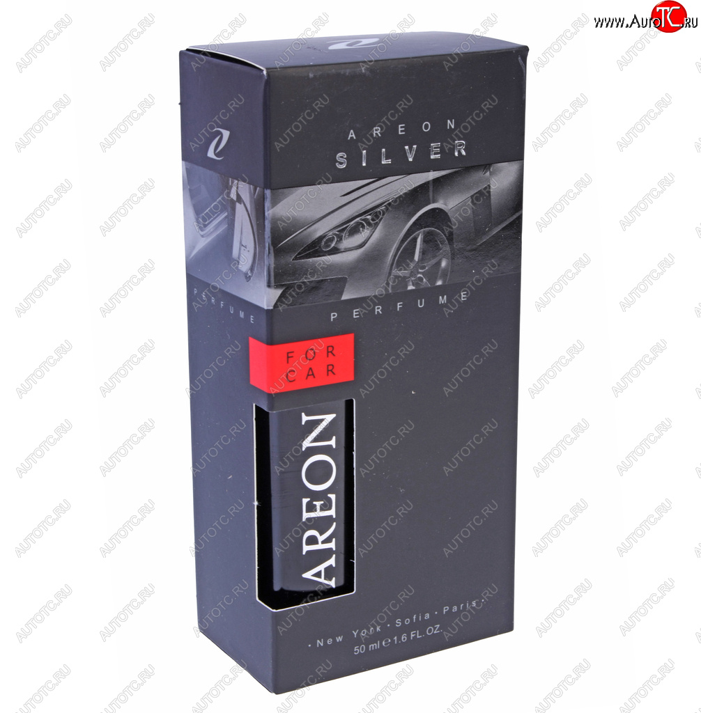 829 р. Ароматизатор спрей (серебряный) Perfume премиум AREON AREON ap01  с доставкой в г. Керчь