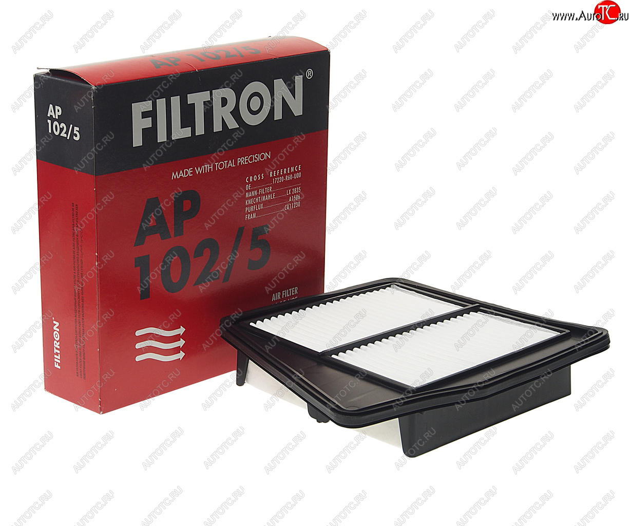 1 199 р. Фильтр воздушный HONDA Accord (08-) (2.0) FILTRON FILTRON ap1025  с доставкой в г. Керчь