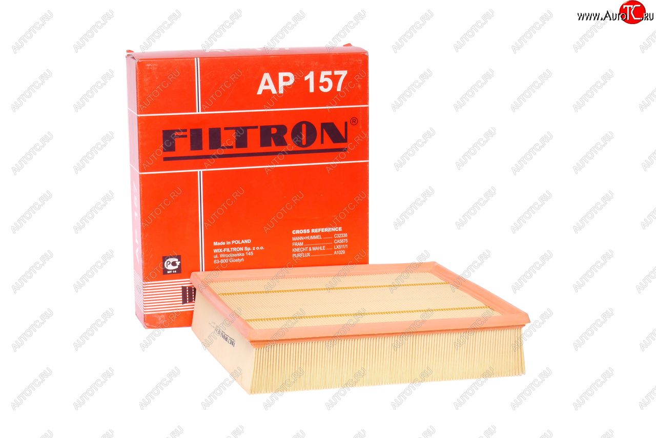 1 099 р. Фильтр воздушный MERCEDES VW FILTRON FILTRON ap157  с доставкой в г. Керчь