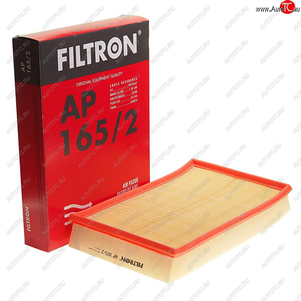 1 079 р. Фильтр воздушный VOLVO S60 (00-09),S80 (01-06),V70 (97-00) FILTRON FILTRON ap1652  с доставкой в г. Керчь