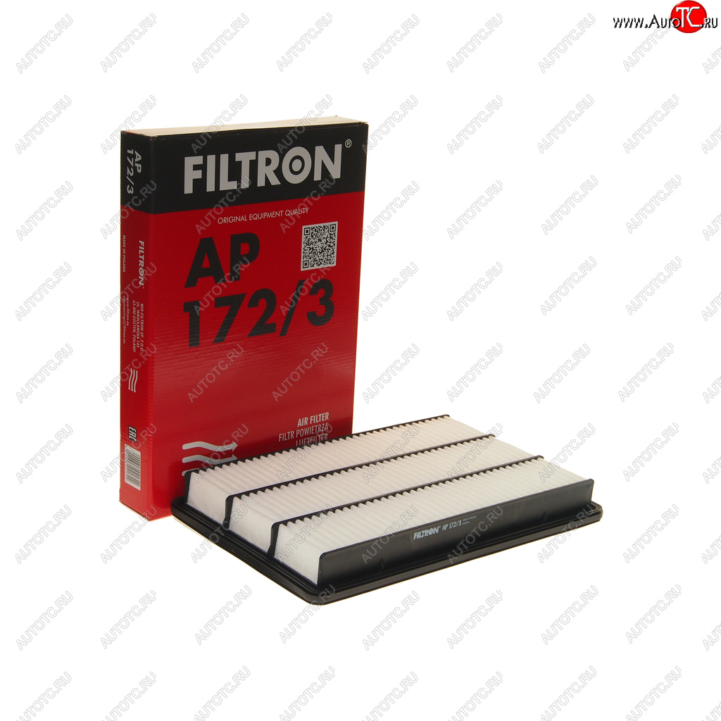 1 159 р. Фильтр воздушный MITSUBISHI Pajero 3 (00-06),4 (06-) FILTRON FILTRON ap1723  с доставкой в г. Керчь
