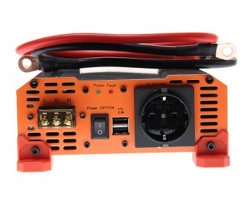 9 599 р. Преобразователь напряжения (инвертор) 24-220V 1000Вт AIRLINE AIRLINE api-1000-06  с доставкой в г. Керчь. Увеличить фотографию 3