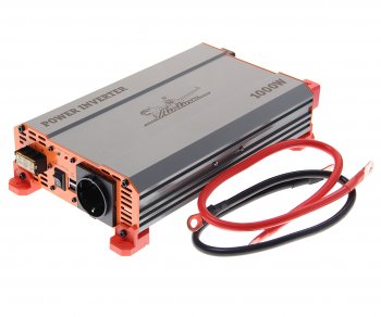 9 599 р. Преобразователь напряжения (инвертор) 24-220V 1000Вт AIRLINE AIRLINE api-1000-06  с доставкой в г. Керчь. Увеличить фотографию 1
