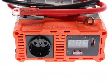 9 599 р. Преобразователь напряжения (инвертор) 12-220V 1000Вт AIRLINE AIRLINE api-1000-07  с доставкой в г. Керчь. Увеличить фотографию 3