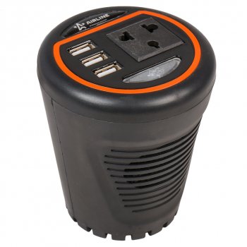 3 999 р. Преобразователь напряжения (инвертор) 12-220V 120Вт AIRLINE AIRLINE api-120-00  с доставкой в г. Керчь. Увеличить фотографию 4