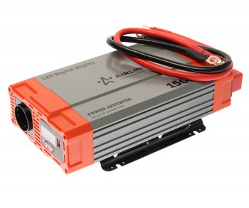 12 849 р. Преобразователь напряжения (инвертор) 12-220V 1500Вт AIRLINE AIRLINE api-1500-08  с доставкой в г. Керчь. Увеличить фотографию 1