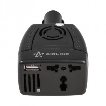 2 089 р. Преобразователь напряжения (инвертор) 12-220V 150Вт AIRLINE AIRLINE api-150-01  с доставкой в г. Керчь. Увеличить фотографию 4