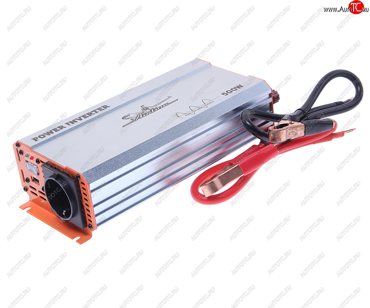 12 599 р. Преобразователь напряжения (инвертор) 12-220V 500Вт AIRLINE AIRLINE api-600-05  с доставкой в г. Керчь