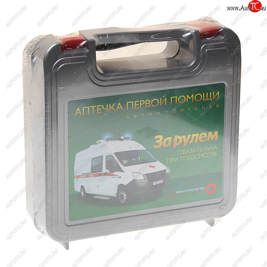 479 р. Аптечка автомобильная (Приказ 1080Н) ЗА РУЛЕМ ЗА РУЛЕМ апп-241  с доставкой в г. Керчь