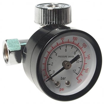 839 р. Регулятор давления воздуха 14 (F)x14 (M) с индикатором (0-9.5Bar) ECO ECO ar-02-14  с доставкой в г. Керчь. Увеличить фотографию 1