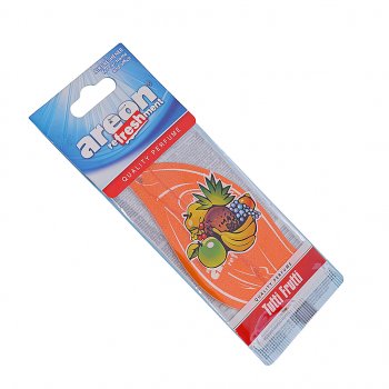 76 р. Ароматизатор подвесной пластина (тутти-фрутти) Refreshment Airplane AREON AREON ar13  с доставкой в г. Керчь. Увеличить фотографию 1