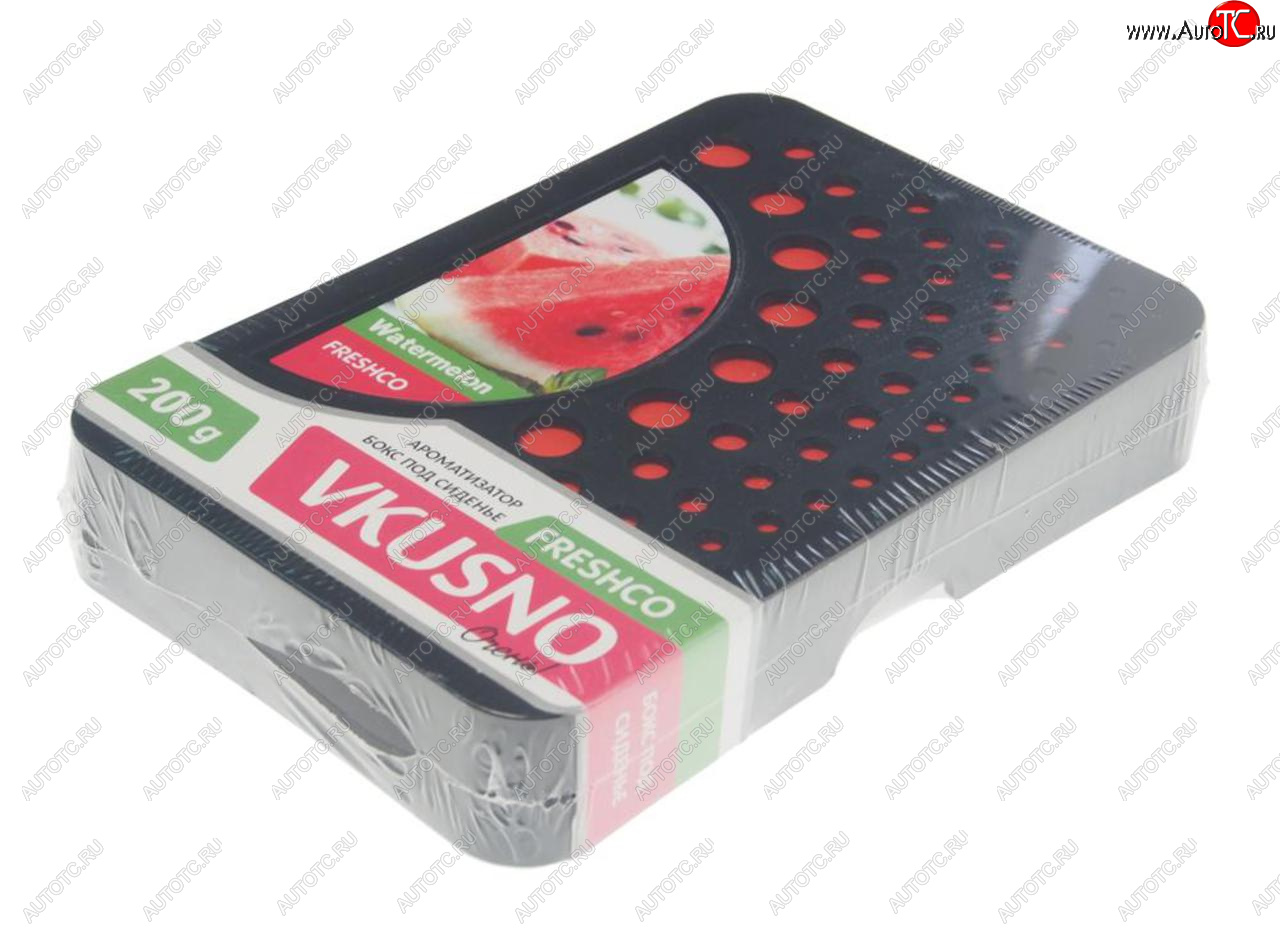 369 р. Ароматизатор под сиденье гелевый (арбуз) 200г Vkusno FRESHCO FRESHCO ar4bx030  с доставкой в г. Керчь