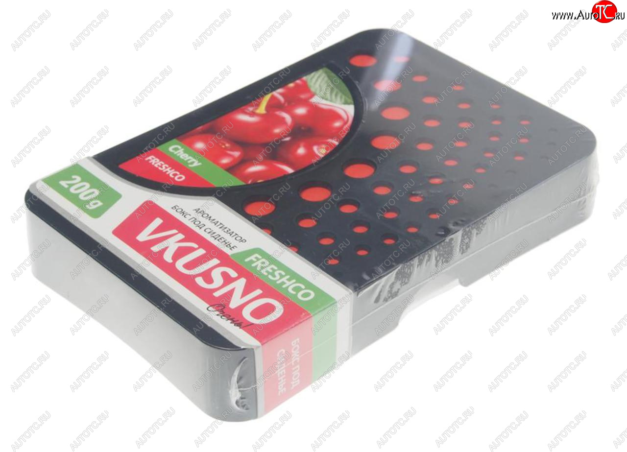 369 р. Ароматизатор под сиденье гелевый (вишня) 200г Vkusno FRESHCO FRESHCO ar4bx060  с доставкой в г. Керчь
