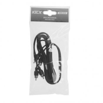 979 р. Кабель RCA 2х2 1.8м KICX KICX arca18  с доставкой в г. Керчь. Увеличить фотографию 1