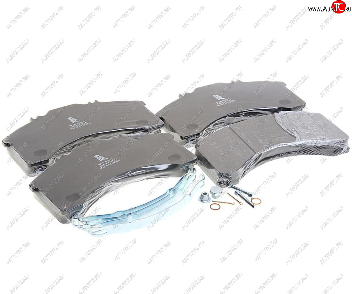 899 р. Колодки тормозные IVECO дисковые (241x125x25) (4шт.) ASK ASK as606111a0  с доставкой в г. Керчь