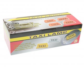 649 р. Знак TAXI магнитный с подсветкой 12V оранжевый NO NAME ас-777  с доставкой в г. Керчь. Увеличить фотографию 3