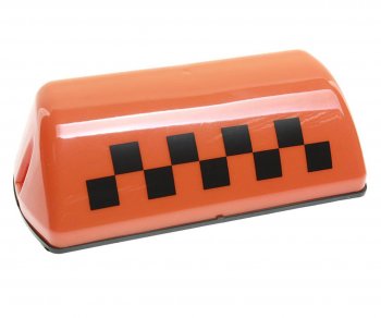 649 р. Знак TAXI магнитный с подсветкой 12V оранжевый NO NAME ас-777  с доставкой в г. Керчь. Увеличить фотографию 1