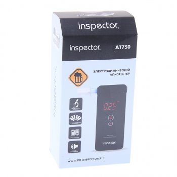 9 949 р. Алкотестер электрохимический до 5.00 промилле LCD дисплей,звуковой сигнализатор INSPECTOR INSPECTOR at750  с доставкой в г. Керчь. Увеличить фотографию 3