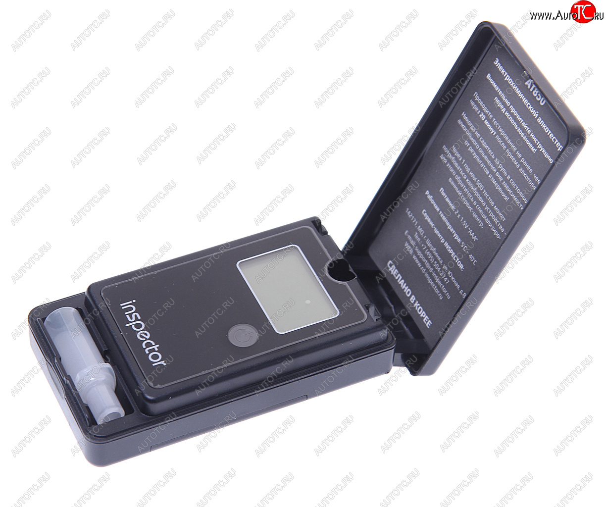 10 199 р. Алкотестер электрохимический до 4.00 промилле LCD дисплей,звуковой сигнализатор INSPECTOR INSPECTOR at850  с доставкой в г. Керчь