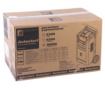 39 999 р. Устройство пуско-зарядное 12-24V70-1200Ач800А передвижное BESTWELD BESTWELD autostart 1000  с доставкой в г. Керчь. Увеличить фотографию 3