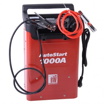 39 999 р. Устройство пуско-зарядное 12-24V70-1200Ач800А передвижное BESTWELD BESTWELD autostart 1000  с доставкой в г. Керчь. Увеличить фотографию 1