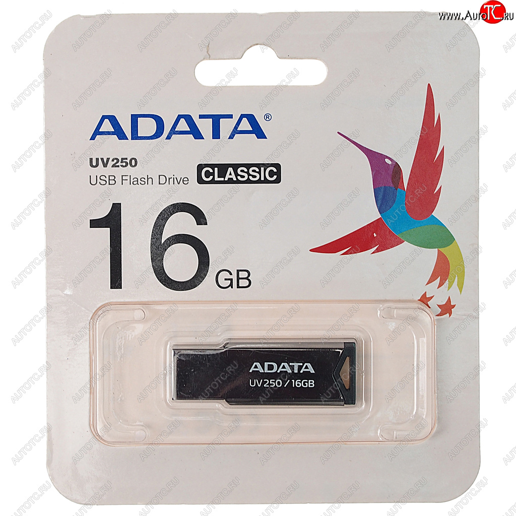 499 р. Карта памяти USB 16GB A-DATA A-DATA auv250-16g-rbk  с доставкой в г. Керчь
