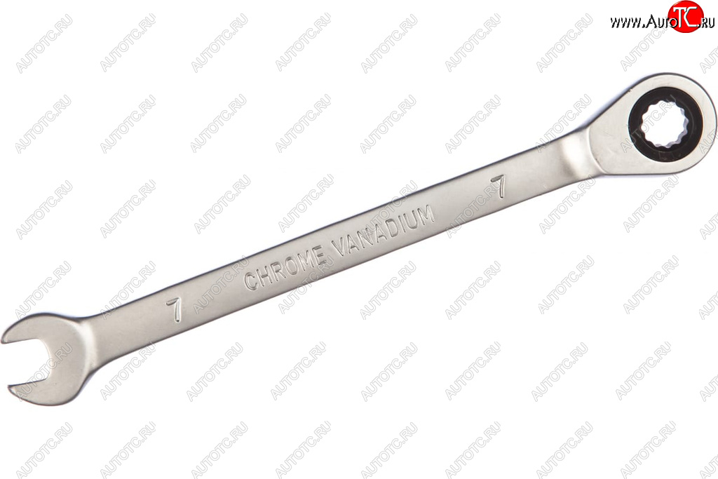 251 р. Ключ комбинированный 7х7мм трещоточный AV STEEL AV STEEL av-315007  с доставкой в г. Керчь