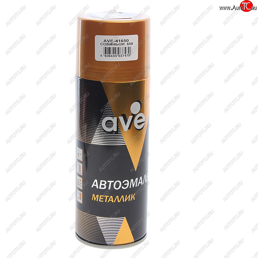 449 р. Краска 650 совиньон металлик аэрозоль 520мл AVE AVE ave 41650  с доставкой в г. Керчь
