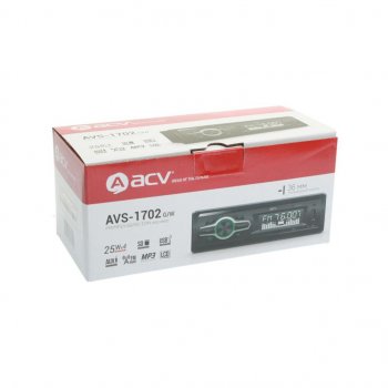 1 549 р. Магнитола автомобильная 1DIN ACV ACV avs-1702w ACV avs-1702w  с доставкой в г. Керчь. Увеличить фотографию 3