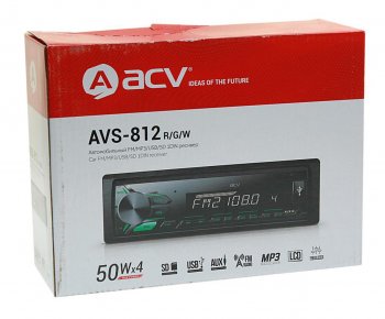 2 699 р. Магнитола автомобильная 1DIN ACV ACV avs-812r  с доставкой в г. Керчь. Увеличить фотографию 3