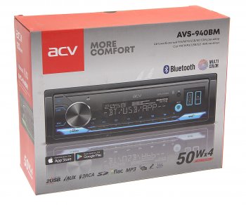 4 549 р. Магнитола автомобильная 1DIN ACV ACV avs-940bm  с доставкой в г. Керчь. Увеличить фотографию 4