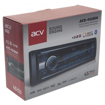 3 799 р. Магнитола автомобильная 1DIN 24V ACV ACV avs-950bm  с доставкой в г. Керчь. Увеличить фотографию 4