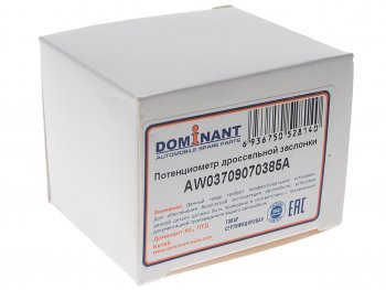 2 259 р. Датчик положения заслонки дроссельной VW Passat B5 DOMINANT DOMINANT aw03709070385a  с доставкой в г. Керчь. Увеличить фотографию 3