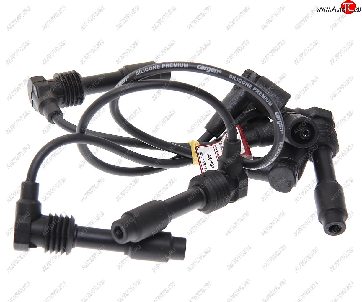 1 999 р. Провод высоковольтный CHEVROLET Lacetti (03-) (1.8),Rezzo (00-) (2.0) комплект CARGEN CARGEN ax103  с доставкой в г. Керчь