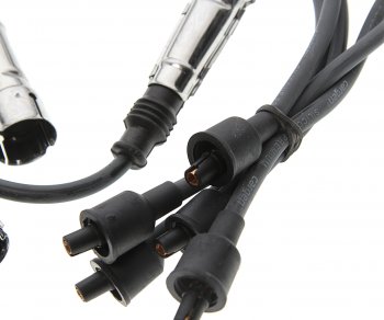 2 459 р. Провод высоковольтный VW Golf 2,Jetta AUDI 80 (80-) комплект CARGEN CARGEN ax123  с доставкой в г. Керчь. Увеличить фотографию 2